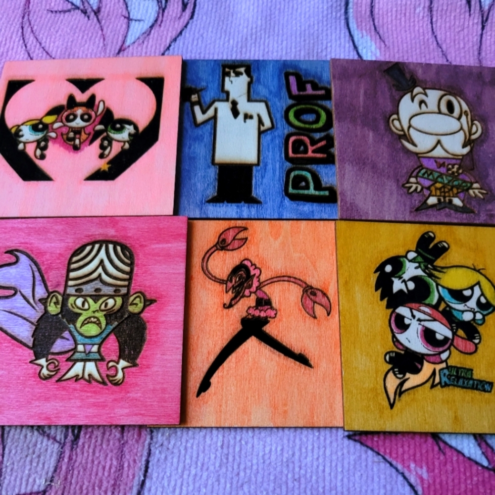 Powerpuff Girls Coasters